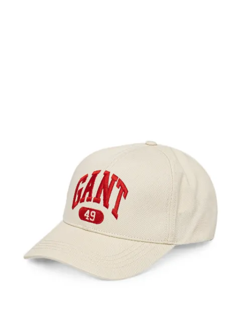 Gant logo-embroidered baseball cap Neutrals 9900261