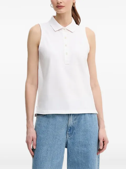 Gant sleeveless polo top White 4200560
