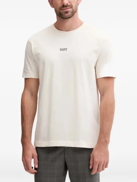 Gant crew-neck T-shirt Neutrals 2003362