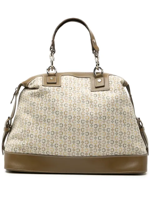 Celine Pre-Owned 20th Century C Macadam Canvas handbag Brown JJNJDM80RG4ZTO6R