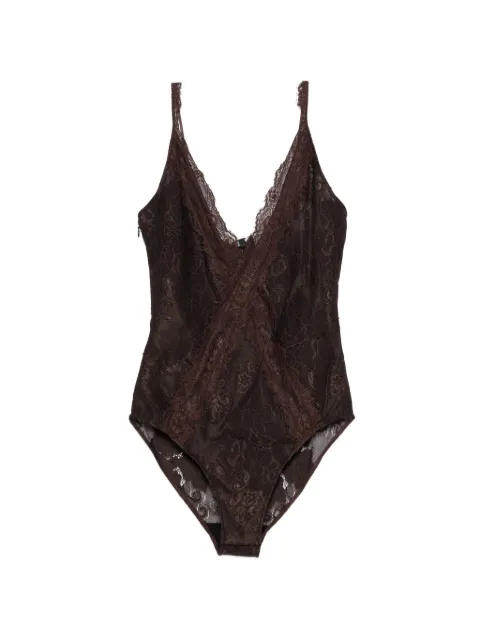HERSKIND Johannes lace bodysuit Brown 5989279