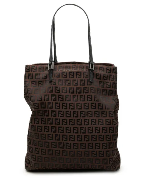 Fendi Pre-Owned 2000-2010 Zucchino Canvas tote bag Brown EV6KGJHISU6TFK1P