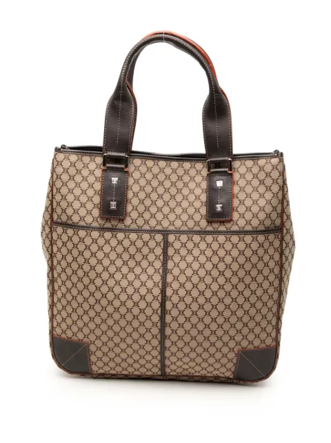 Celine Pre-Owned 2016 Macadam Canvas tote bag Brown C6GV5LADDA0Q9EO5