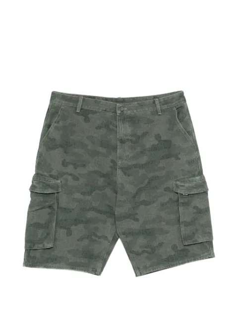 Daily Paper camouflage cargo shorts Green 2610017