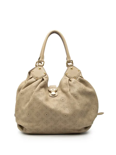 Louis Vuitton Pre-Owned 2003-2019 Monogram Mahina L hobo bag Brown 5OT32DMOUVAL5CXB