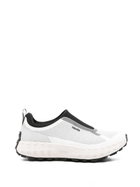 norda mesh-panelled slip-on sneakers White NR003MASH