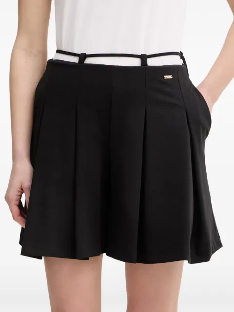 FRACOMINA pleated shorts Black FJ26SV6002W84201