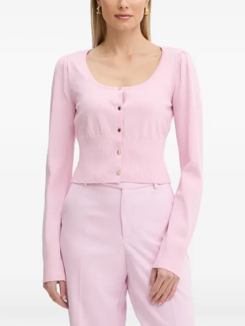 FRACOMINA scoop neck cardigan Pink FR26ST8001K52401