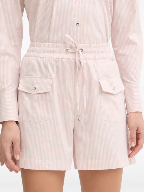 FRACOMINA striped pocket shorts Pink FS26SV6004W520N8