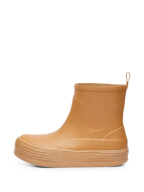 Palm Angels round-toe ankle boots Neutrals PMIE005F22MAT001