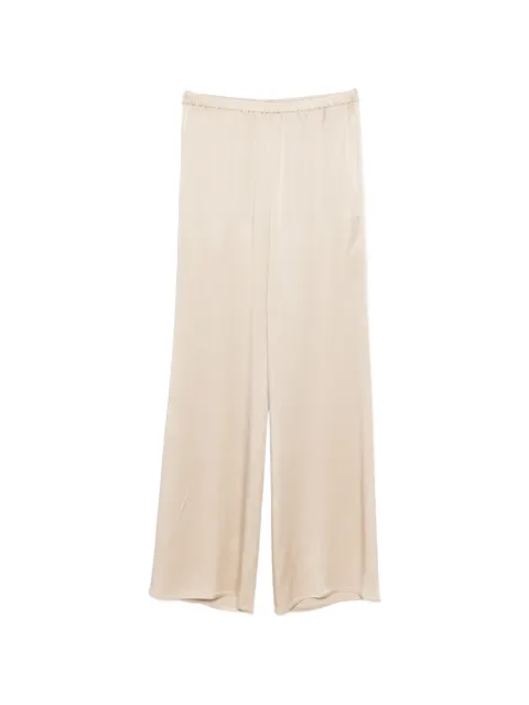 Antonelli elasticated palazzo pants Neutrals M8185QT355C