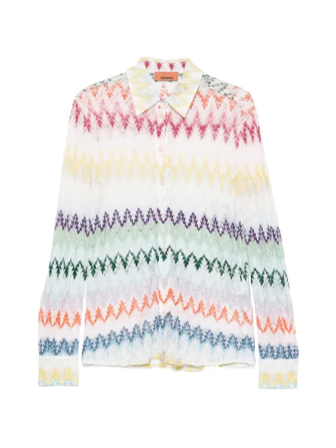 Missoni patterned shirt White DS26SJ0OBR015I