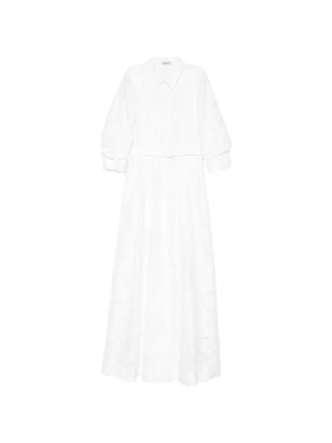 SIMKHAI floral belted maxi dress White 2261984SJI