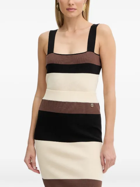 FRACOMINA striped tank top Neutrals FR26ST4012K418N8