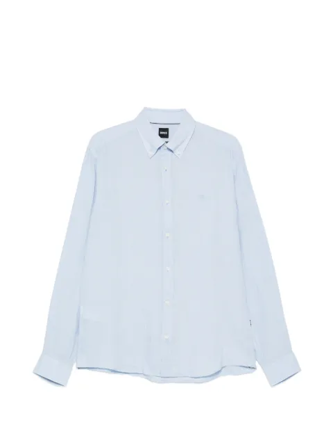 BOSS buttoned shirt Blue 50556077