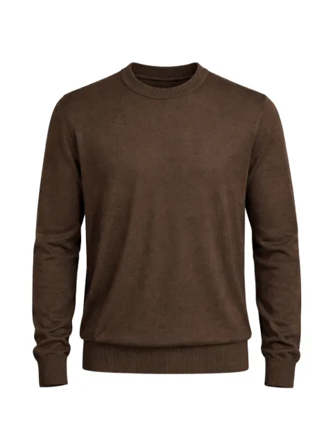 Pal Zileri crew-neck sweater Brown V3M0U300HM730