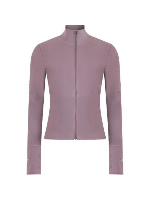 adidas by Stella McCartney perforated zip-up jacket Purple JY8144
