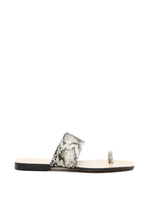 MARIA LUCA toe-ring sandals Black DL46004A23005800