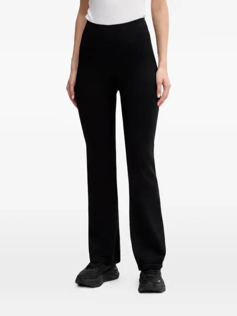 DKNY logo-detail flared trousers Black DP6P3760
