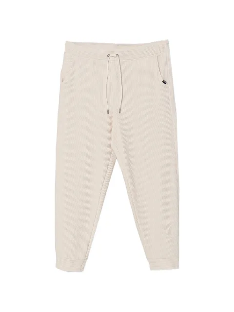 DKNY ribbed track pants Neutrals DP5P3498