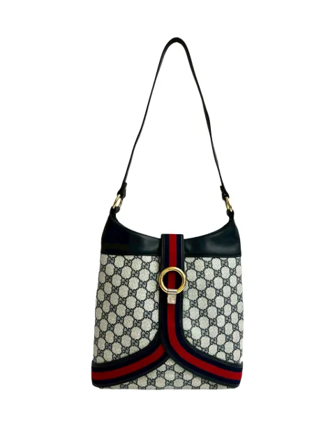 Gucci Pre-Owned 20th Century GG Supreme Web shoulder bag Grey JPBJAP2CLKGBN14I