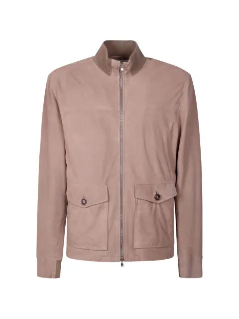 Barba buttoned pocket jacket Neutrals 5320015