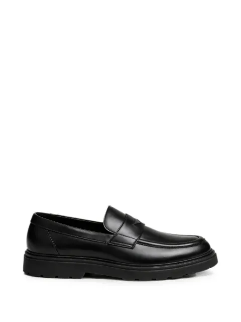 Doucal's leather loafers Black DD8672TYLEPF688NN00