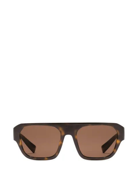Dolce & Gabbana Eyewear DG crossed sunglasses Brown VG6206VN273