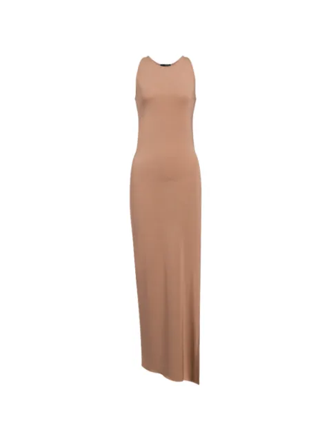 DONDUP side-slit dress Neutrals DA513JS0316DXXX