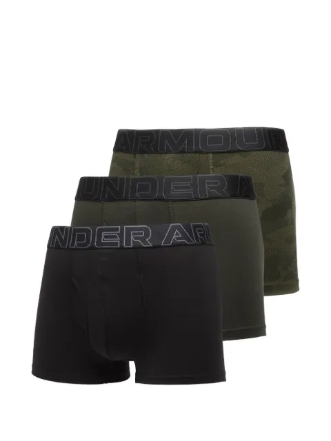 Under Armour print cotton boxers (set of three) Black 1383892392