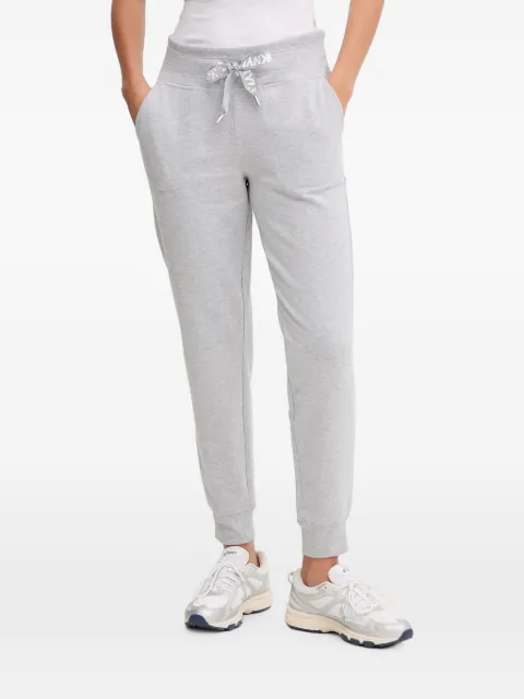 DKNY elasticated-waistband track pants Grey DP5P3496