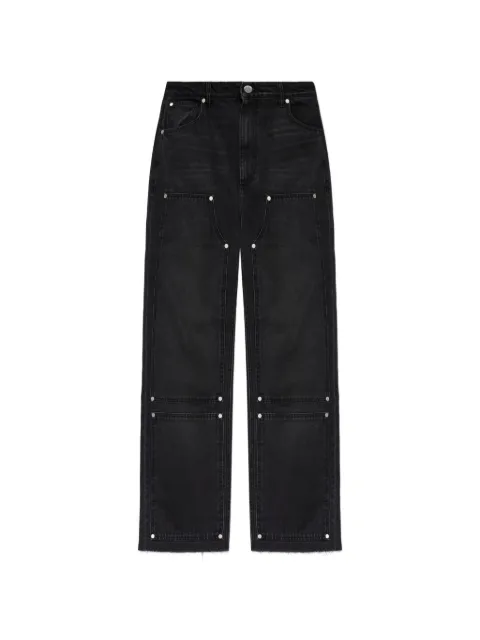 44 LABEL GROUP panelled riveted trousers Black B0030615FA577