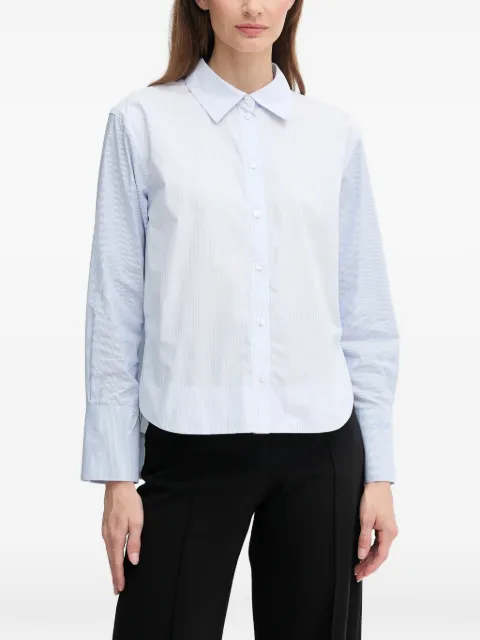 DKNY striped cotton shirt Blue DJ5W2130
