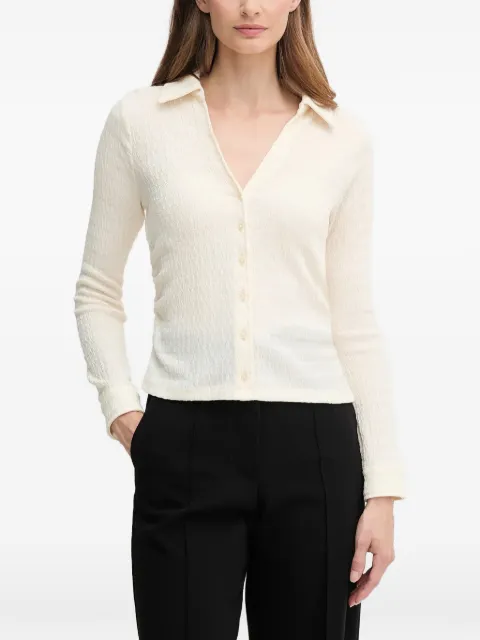 DKNY V-neck shirt Neutrals DJ5T1385