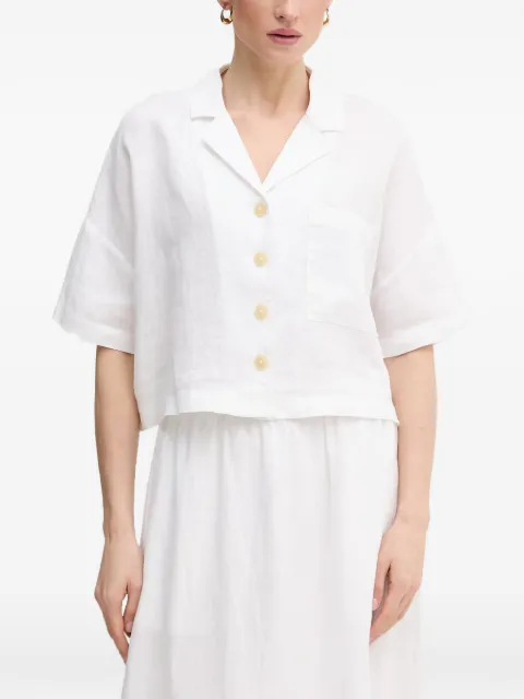 DKNY patch-pocket shirt White P3KACRX8