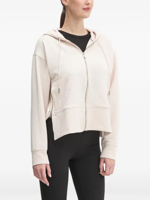 DKNY ribbed hoodie Neutrals DP4J9312
