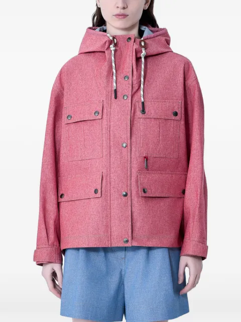 Moncler Grenoble Beziers hooded jacket Red L10981B00001599BN