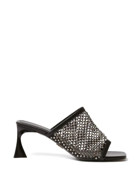 Stella McCartney crystal-embellishment mues Black 810693E000321097