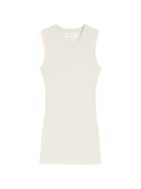 Sportmax ribbed tank top Neutrals 2612361012600