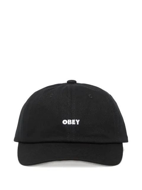 Obey logo cap Black 100580429