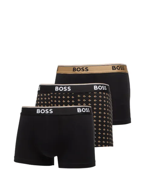 HUGO logo boxer briefs (set of three) Black 50554443261