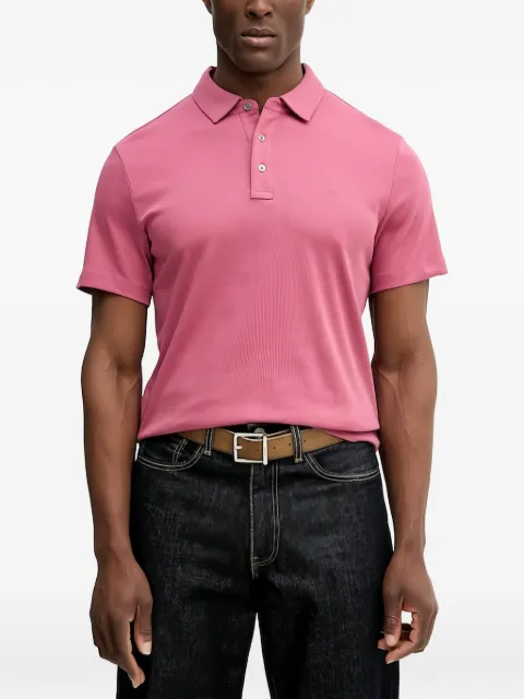 Michael Kors buttoned short-sleeve polo shirt Pink CS15073C93