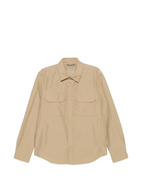 Woolrich buttoned pocket jacket Neutrals CFWOOS0186MRUT3662