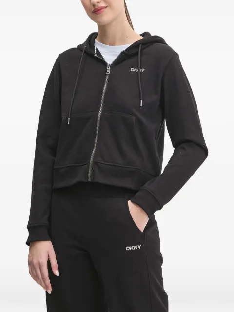 DKNY zip hoodie Black DP5J9508