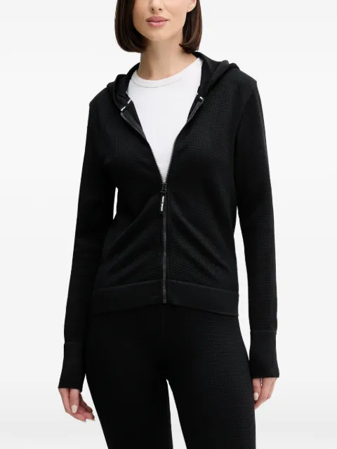 DKNY zip-up hoodie Black DP6J9678