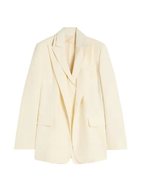 Sportmax flap-pocket blazer Yellow 2612041033600