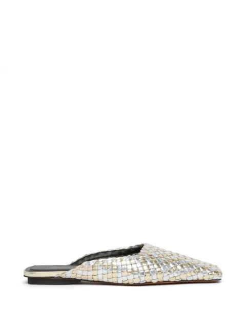 Stella McCartney woven sandals Gold 810617E002708945