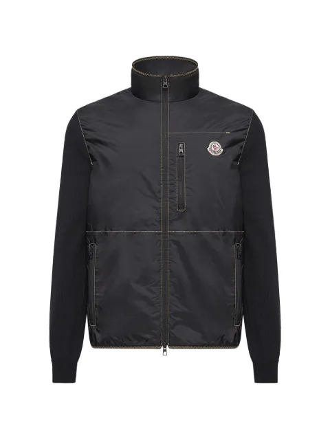 Moncler zip mock-neck jacket Black L10919B00026M1367