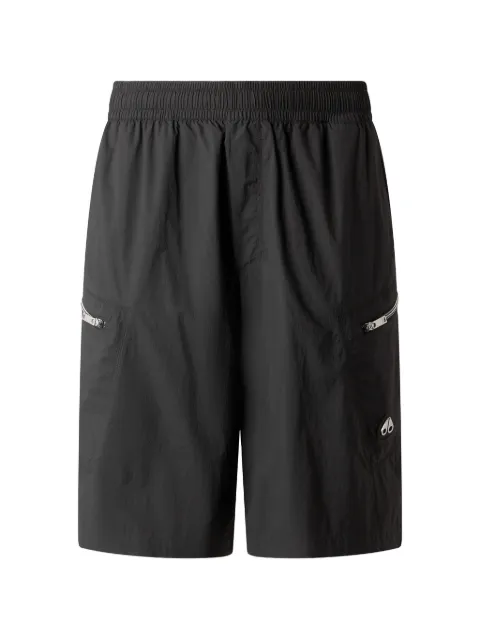 Moose Knuckles zip-detail shorts Black M16MR770292