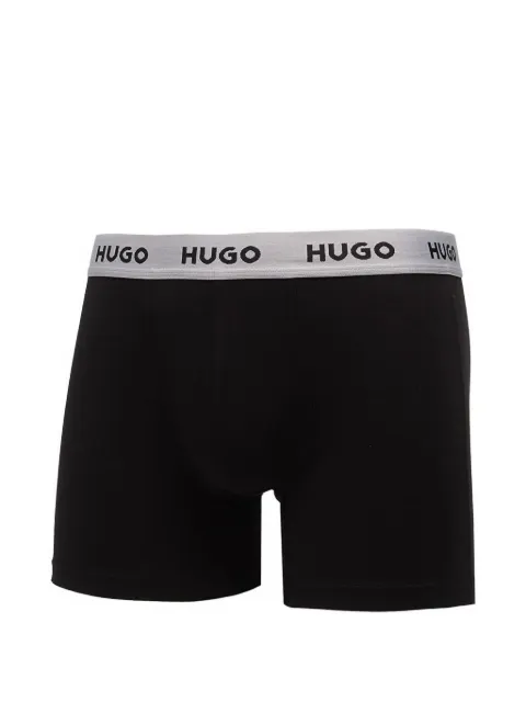HUGO logo boxer briefs (set of three) Black 50532559998